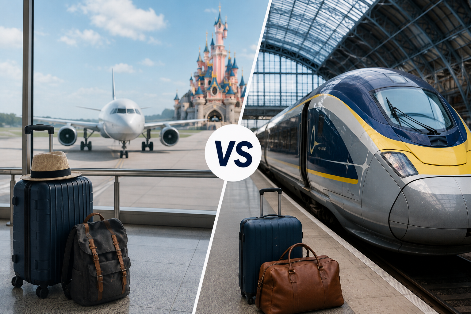 Flight Package vs Eurostar Package
