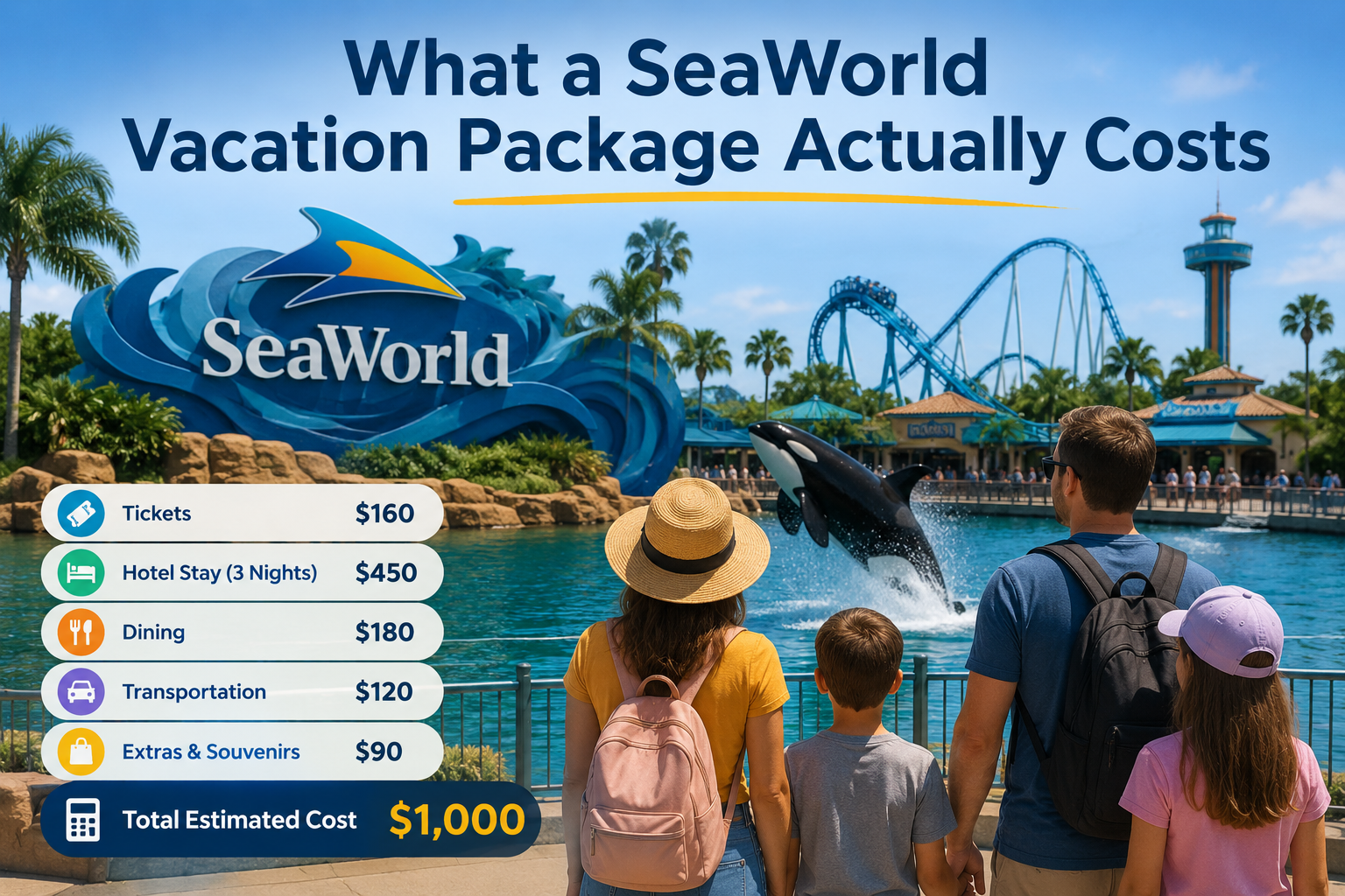 What a SeaWorld Vacation Package Actually Costs
